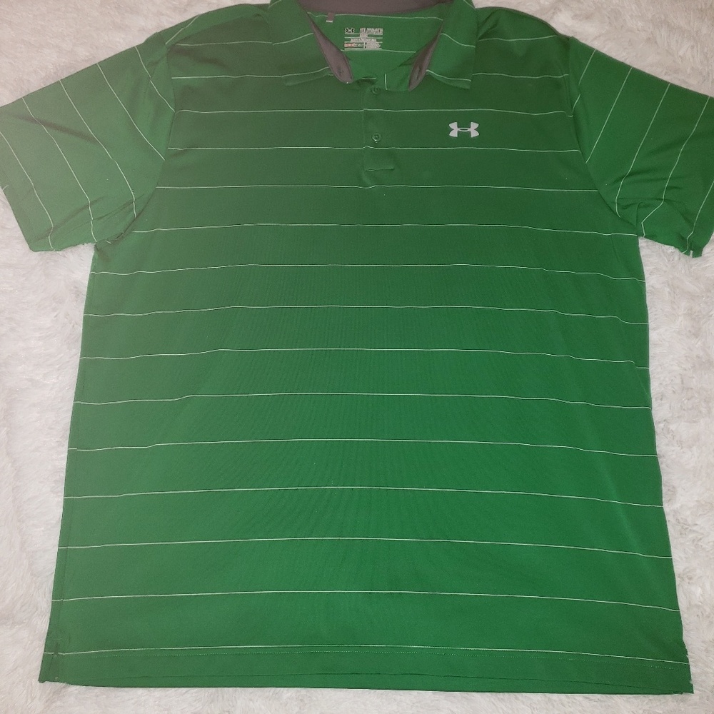 Men's Under Armour 2XL Golf Shirt